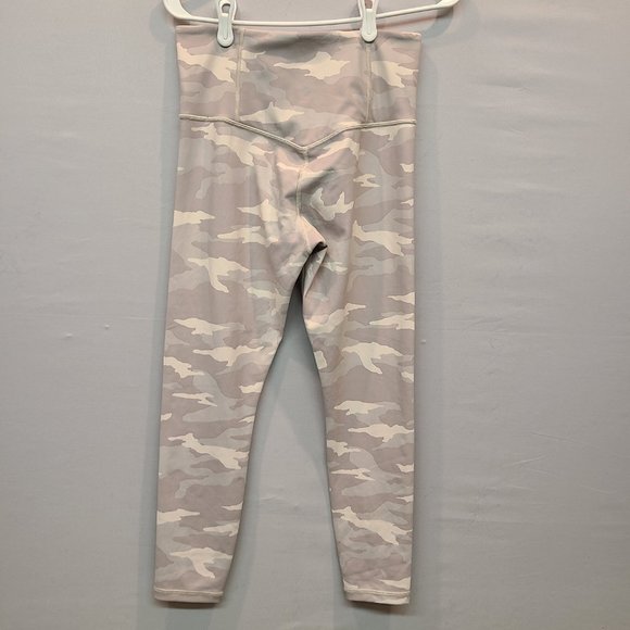 Athleta Leggings Elation Tight High Rise Camo Print Gray Womens Small - Picture 2 of 7